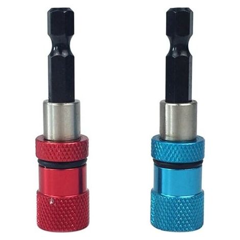 Embout magnétique à dégagement rapide, 1 pièce, porte-embout à tige hexagonale de 1/4 "pour cloison sèche (1/5)