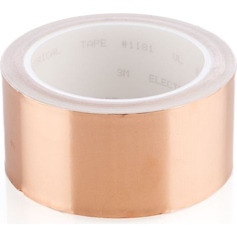 Ruban en cuivre 3M 1181, 50.8mm x 16m ( Prix pour 1 )