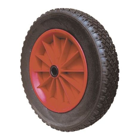 Roue de chariot Pneumatique Guitel Hervieu Ø 400mm, l. 83mm, Ø alésage 25mm, Roulement à rouleaux, 180kg max ( Prix pour 1 )