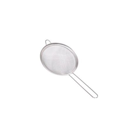 Passoire de cuisine 10 cm en acier inoxydable, mini passoire argentée résistante (1/5)