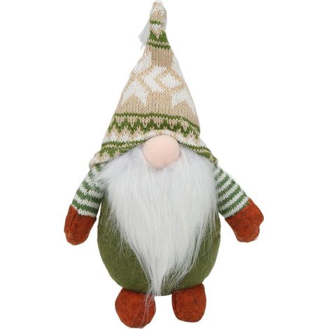Gnome de Noël porte-bonheur, poupée décorative douce et durable pour maison ou bureau, toucher confortable (1/5)