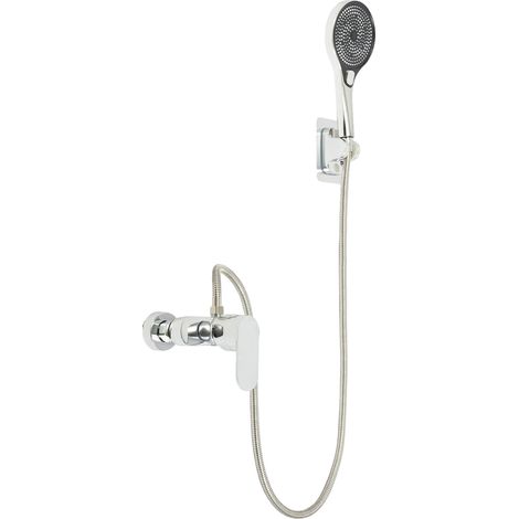 Duscharmatur, modernes Design, einfache Installation, Silber (1/2)