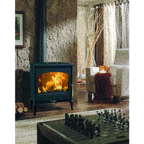 stufa a legna panadero "castilla" 8 kw (1/4)