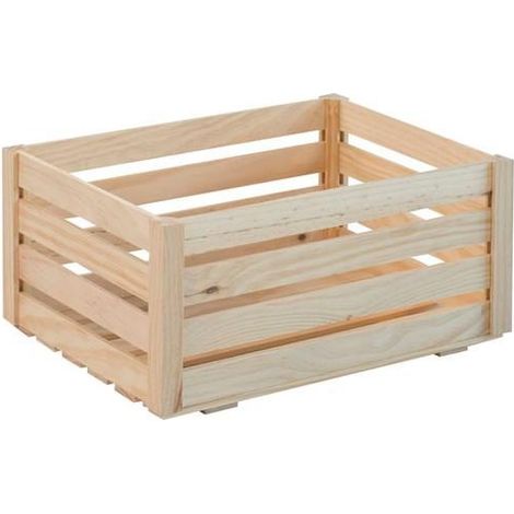 Caisse Pin Astigarraga Rangement Bois Polyvalent - Astigarraga