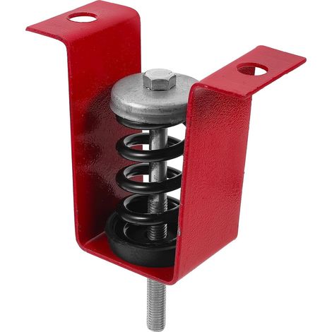 Isolateur de Vibrations à Ressort sur Cintre pour Home Cinéma et Chambres, Support Stable en Acier Galvanisé Caoutchouc, Capacité 120-160kg (1/5)