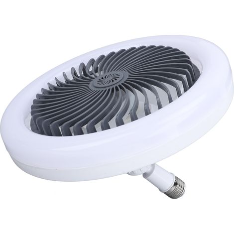 Ventilateur de plafond avec télécommande, éclairage, diffuseur d'arômes, 3 vitesses de ventilation, 3 couleurs d'éclairage, intensité variable, tête pivotante amovible, LED, noir, idéal pour la chambr (1/5)