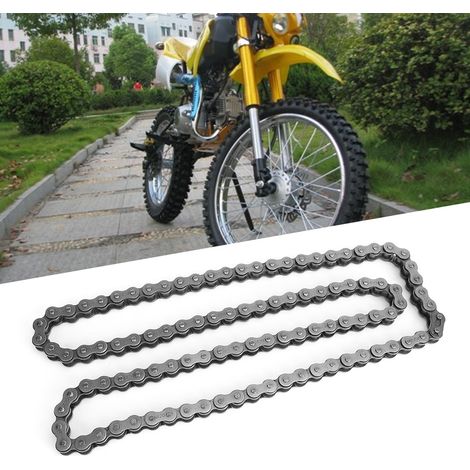Chaîne de transmission moto 420 102, compatible Honda 90 110 125cc, dirt bike, quad, TaoTao, SUNL, modèle chinois (1/3)