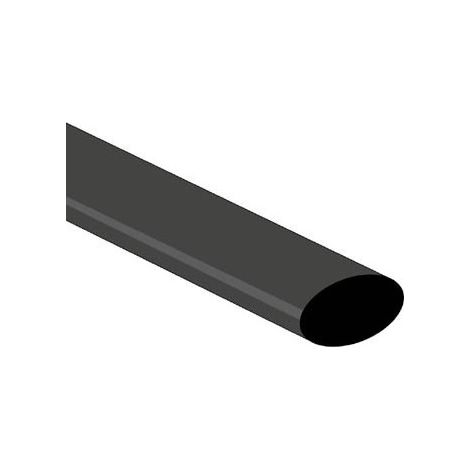 Gaine thermoretractable 2:1 - 12 7mm - noir - 25 pcs