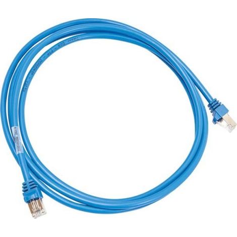 HAGER ZZ45WAN200 PATCH-LEITUNG MIT 2XRJ45 STECKER FÜR WAN-ANWENDUNG, FARBE BLAU, LÄNGE 2 M