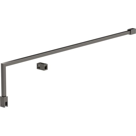 Nuie Wetroom Screen Support Arm - Brushed Pewter (1/2)