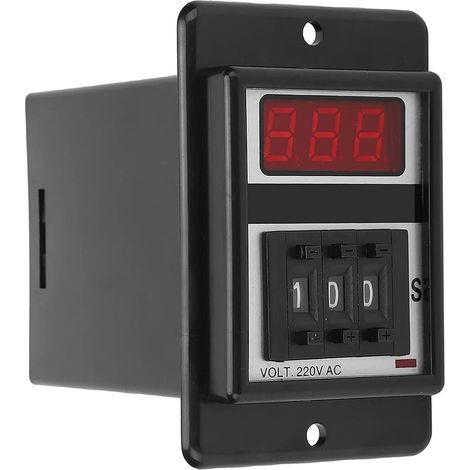 Relais temporisé à la mise sous tension ASY-3D AC 220V (1/5)