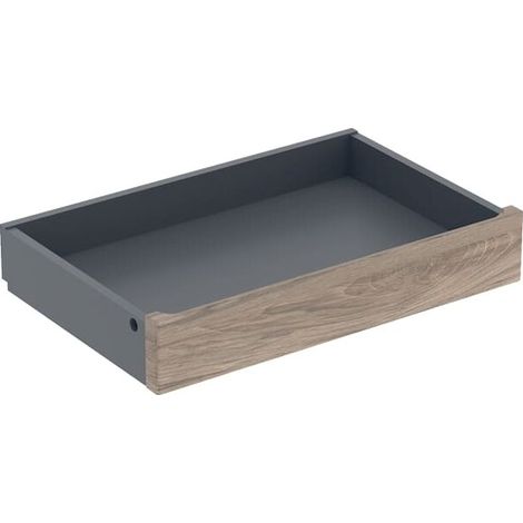 GE Tiroir intérieur avec façade pour Renova Plan US pour lavabo, largeur 60 cm, année 2021, bois de noyer (1/2)