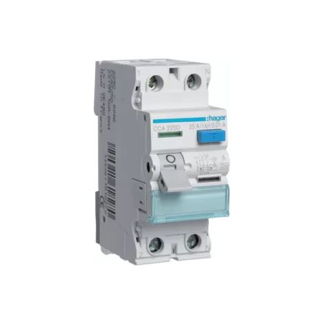 Hager FI-Schutzschalter 2P 25A 10mA CCA225D (1/2)