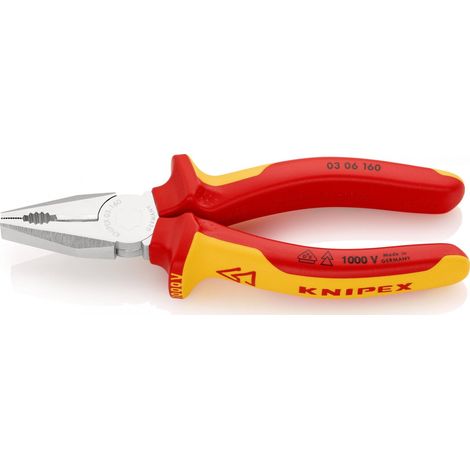 Knipex Pince Universelle Chrome 160 mm Polyvalente (1/3)