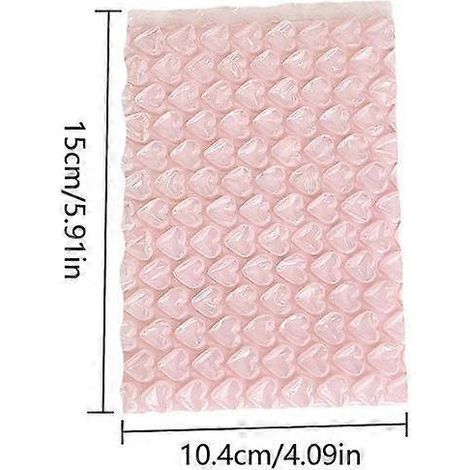10 sachets à bulles pour enveloppes, sachets à bulles en forme de cœur, sachets à bulles pour l'emballage postal et professionnel