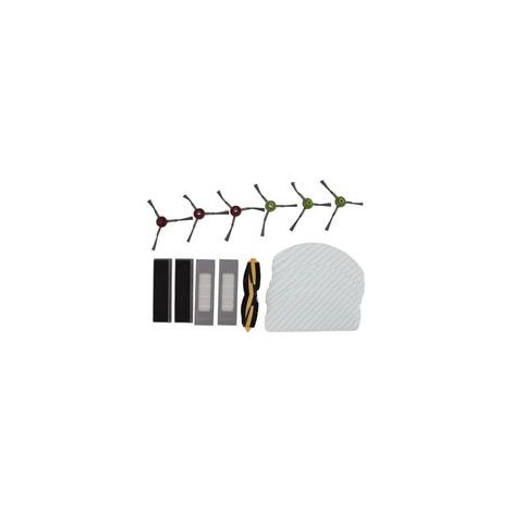 Kit d'accessoires de remplacement pour Robot nettoyeur Yeedi Vac 2pro, brosse latérale principale avec filtre et chiffons de nettoyage