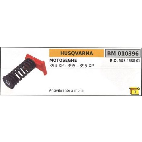 Antivibrante a molla HUSQVARNA motosega 394 XP 395 395 XP 010396