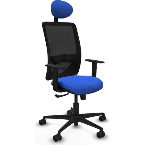 Silla de oficina piqueras y crespo Zulema negro ergonómica (1/2)