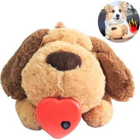 Plüschhund mit Herzschlag und Wärmequelle (1/5)