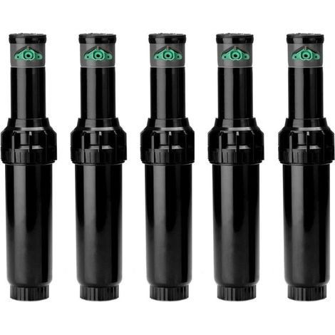 5 Stück Bewässerungssprenger K-Rain ProSport 1''  Reichweite von 13 bis 23 m  Einstellbarer Winkel-Sprenger  Sektor- und K