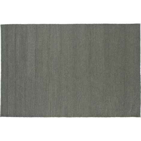 Tapis Tressé en Laine "Marta" 200x300cm Vert (1/5)