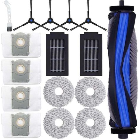 16 Piece Replacement Accessories Kit for Ecovacs Deebot T50 Max/T50 Pro/T50 Omni/T50 Pro Omni Vacuum Cleaners (1/4)