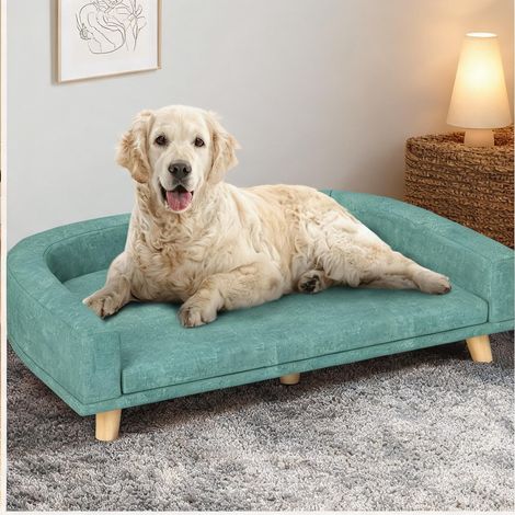 Couchage pour chien en poliéster Madera de Pino 98 x 67 x 25 cm (1/5)