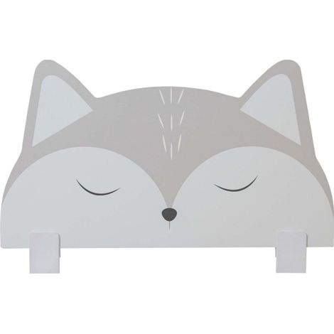 Barrière de lit gris 50x87x2.5cm (1/5)