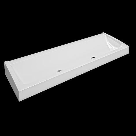 KWC Waschrinne, FUTURA Exklusiv, MIRANIT, 1800x170x570 mm, 2 Ablaufventile (1/2)