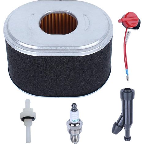 Kit de commutateur de joint de filtre à air Adefol pour moteur de générateur Honda GX160 GX200, pièces de rechange 17210-ZE1-822, culot de bougie (1/5)
