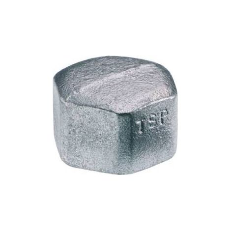 CALOTTE HEXAGONALE ZINGUÉE Dimensions : 1"1/4