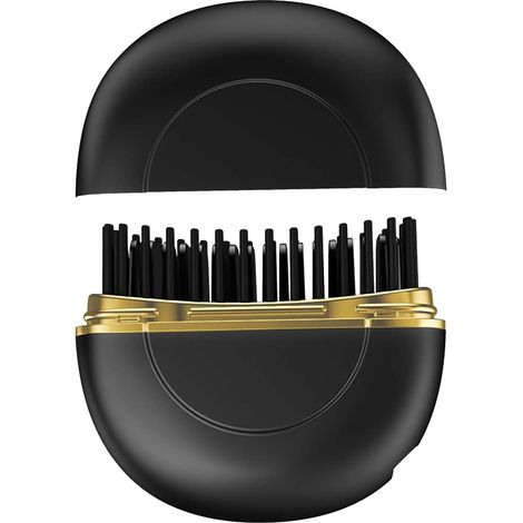 Brosse lissante sans fil – Chauffage rapide 10s – 3 réglages de chaleur – Pour cheveux fins, épais et barbe – Brosse chauffante rechargeable