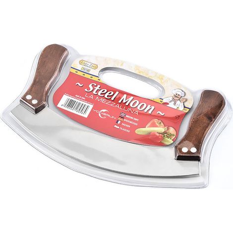 Couteau à nougat en acier inoxydable, outil de cuisson en forme d'arc pour bonbons croustillants en forme de flocons de neige (1/5)