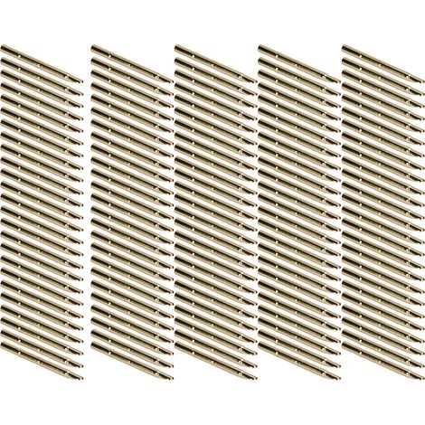 Satz von 100 Messing-Federprüfhülsen 2,4 mm für Spindeln der Serie P125 (R125-4S). (1/5)