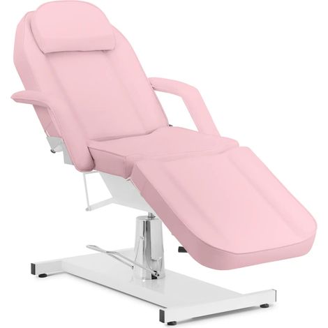 Sillón de estética profesional 200 kg PVC rosa 140008927