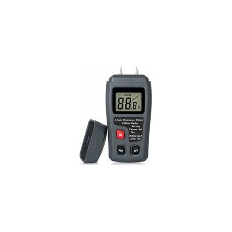 Testeur D'Humidité Du Bois Portable Testeur D'Humidité Lcd Pour Détecteur D'Humidité Du Bois Pour La Mesure De L'Humidité Du Papier De Bois De Chauffage, (1/4)