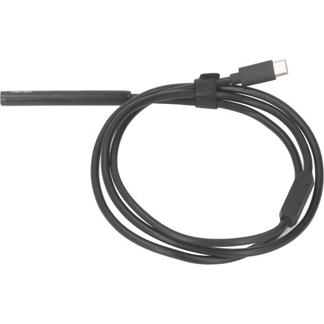 Caméra endoscopique USB-C 1920p à double objectif, étanche IP67, avec câble semi-rigide de 3 mètres pour téléphone portable. (1/5)