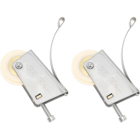 2 jeux de roulettes porte placard coulissante (1/5)