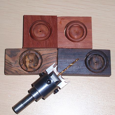Forets à Billes en Acier pour Bijoux DIY - Ensemble de Perçage pour Anneaux en Bois et Travaux Ménagers (1/5)