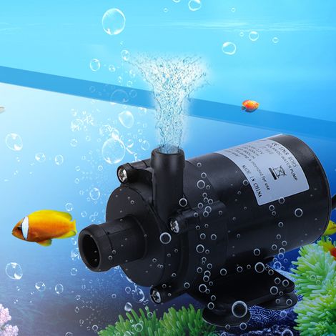 12V JT-660A Bürstenlose Doppel-Wasser- und Teichpumpe für Springbrunnen und Landschaftsgestaltung (1/5)