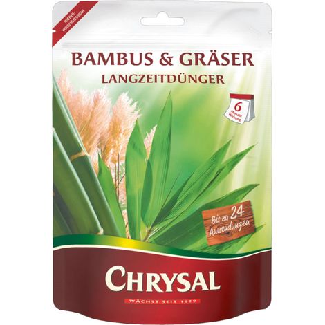 Chrysal Langzeitdünger für Bambus & Gräser - 700 g Standbeutel