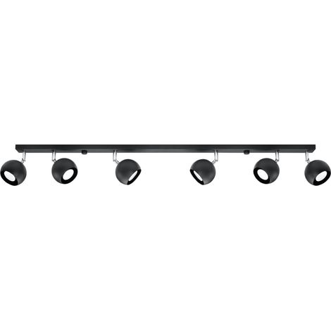 Deckenleuchte Okular 6L schwarz (1/5)