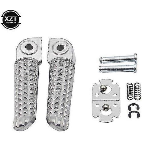 Motorrad-Fußrasten vorne und hinten mit Federung für Kawasaki ZX6R, ZX10R, ZX9R, Z1000, Z750, Z750S, ER6N – hinten (1/5)