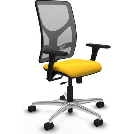 Chaise de bureau piqueras y crespo Motilla noir support lombaire (1/2)