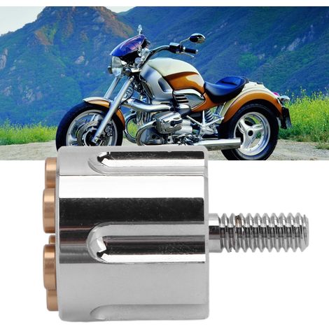 Kit de boulons de selle arrière métallique universel, résistant à la rouille et haute résistance, accessoires moto argentés (1/5)