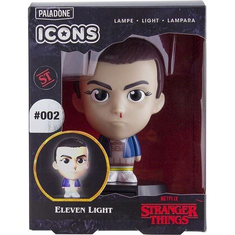 Stranger Things Icons Lampe, 12 cm LED-Licht für die Heimdekoration