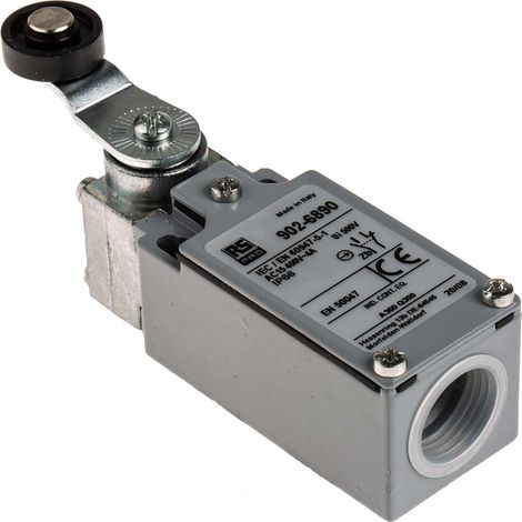 Interrupteur de fin de course RS PRO, Levier à galet, NO/NF, 10A, 400V ( Prix pour 1 ) (1/3)