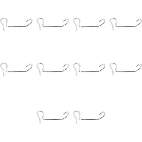 Spannvorrichtung für Edelstahl-Zaundrähte, 10 Stück, Werkzeug zum Spannen von Stacheldraht, Reparatur von Drahtgeflecht, robuste, verdrillte Spannvorrichtung. (1/5)