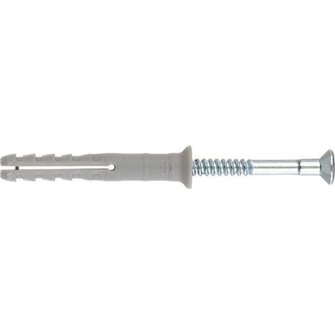 CHEVILLE À FRAPPER EN PLASTIQUE FISCHER 048791 8 MM N 8 X 60 Z GP, X100