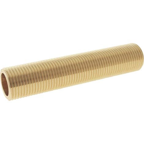 SOMATHERM FOR YOU - ottone filettati e tubo lordo Screw - Male 15/21-10cm Lunghezza - Borsa di 2 pezzi